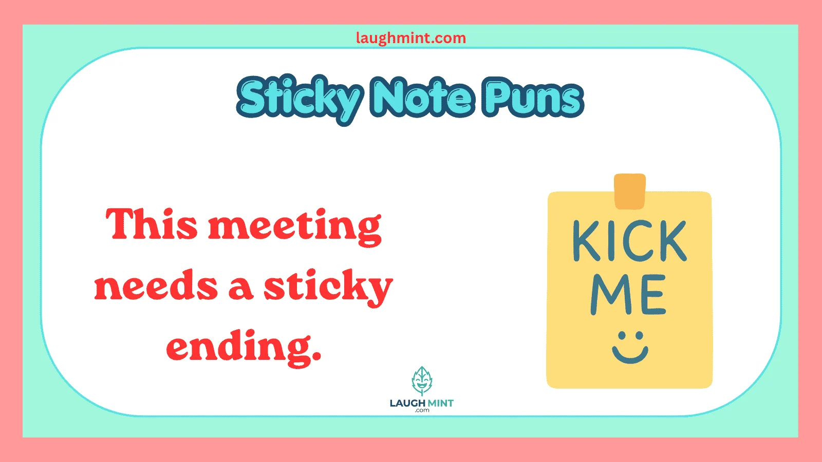 Sticky Note Puns