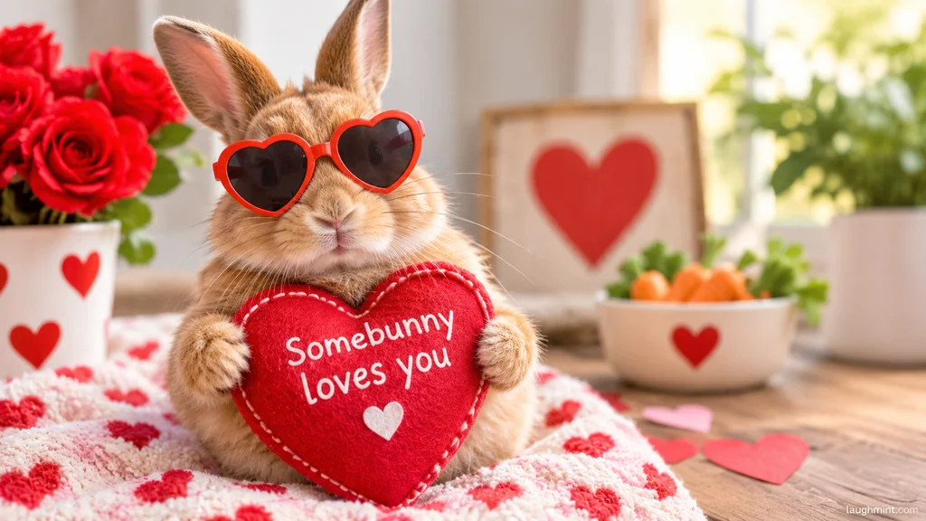 bunny valentine pun