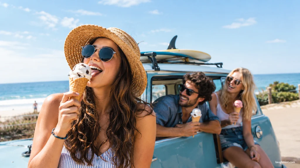 Ice Cream Puns for Beaches, and Road Trips