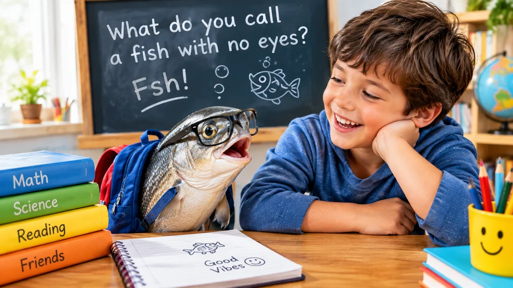 Fish Puns for Kids and School Jokes