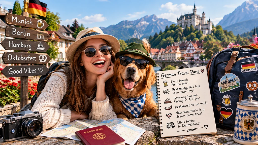 German Travel Puns for Vacation