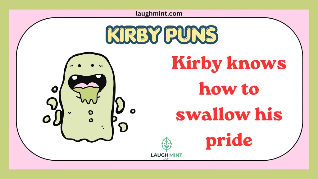 kirby puns dirty
