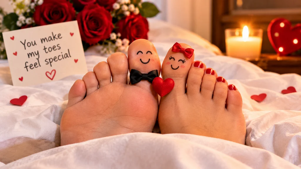 Romantic Toe Puns for Your Partner